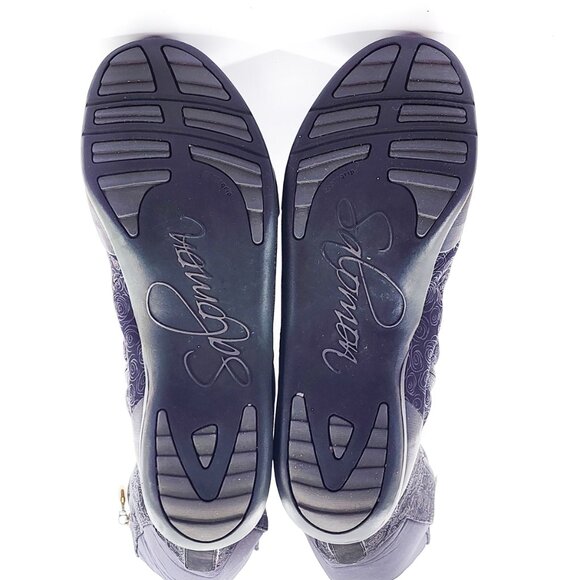 SALOMON Uma Trois Waterproof Knee-High Stretch Boots Black Zip Black - Picture 9 of 9